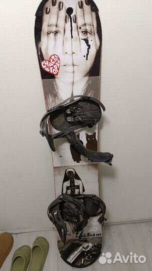 Продам сноуборд полный комплект