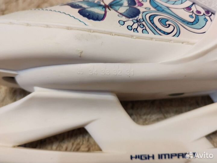 Коньки детские раздвижные с 31 по 35