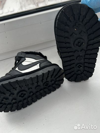 Ботинки детские 22 размер зима