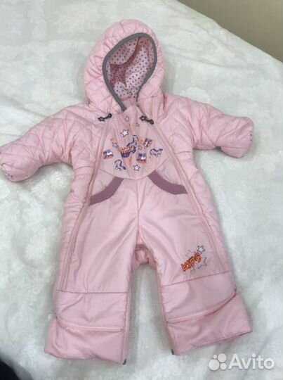 Комбинезон-трансформер для девочки 80