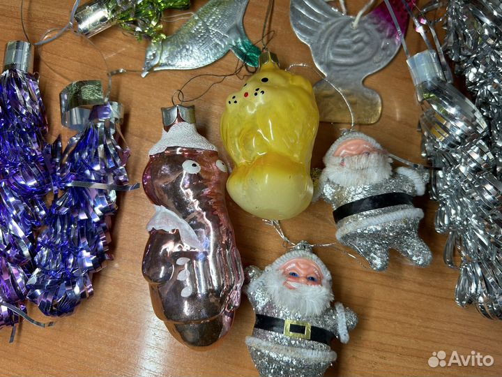 Елочные игрушки СССР