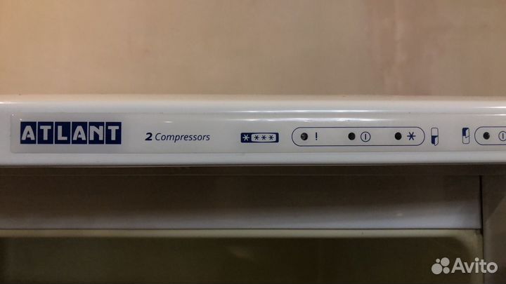 Холодильник бу Атлант, 2 компрессорный