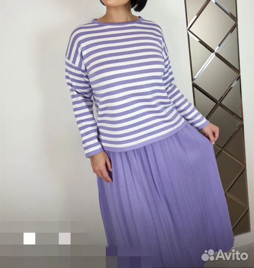 Юбка с джемпером комплект 48-54