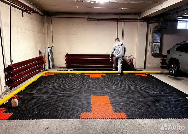 Пвх плитка для гаража купить