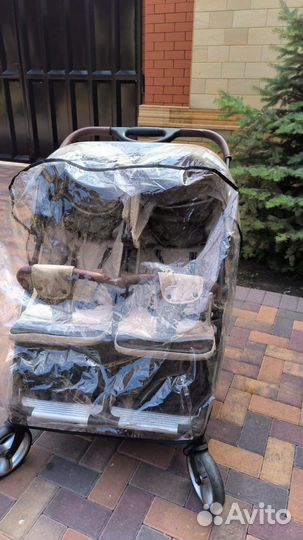 Коляска для двойни carrello connect