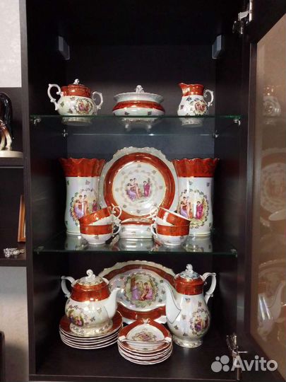 Сервиз чайный Оскар Шлегельмильх гдр 1958 год