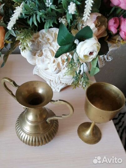 Набор предметов латунь