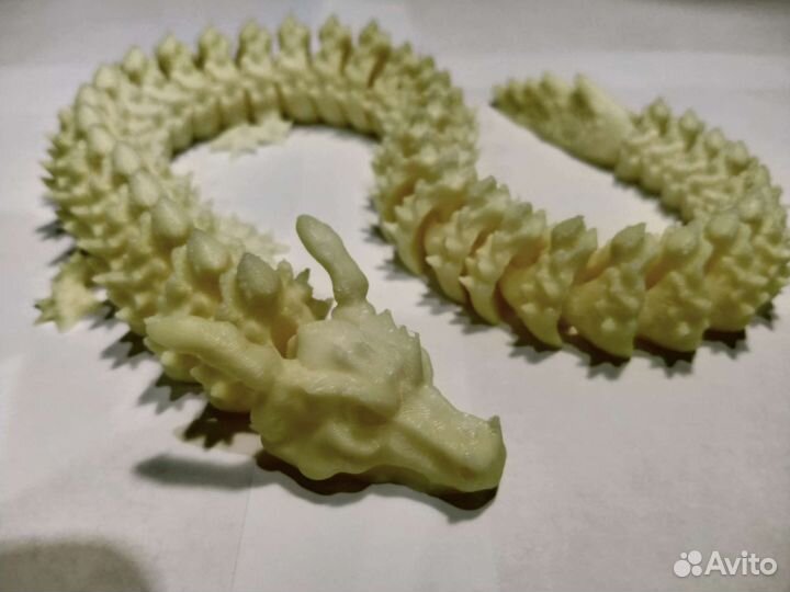 Китайский дракон, подвижный, 3D фигурка