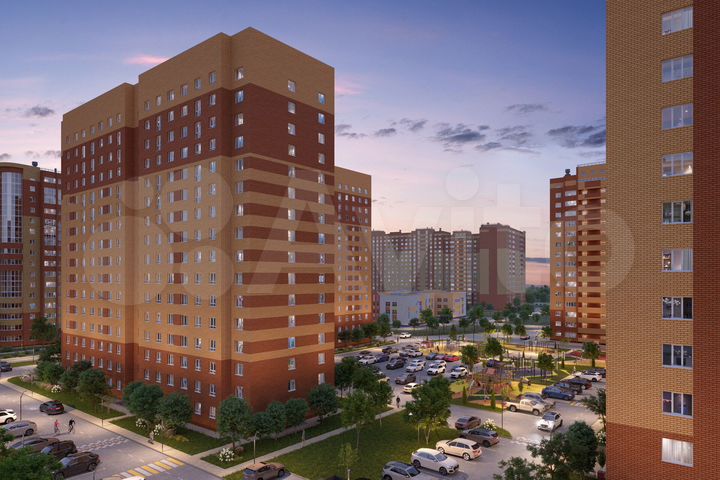 2-к. квартира, 57,8 м², 12/16 эт.