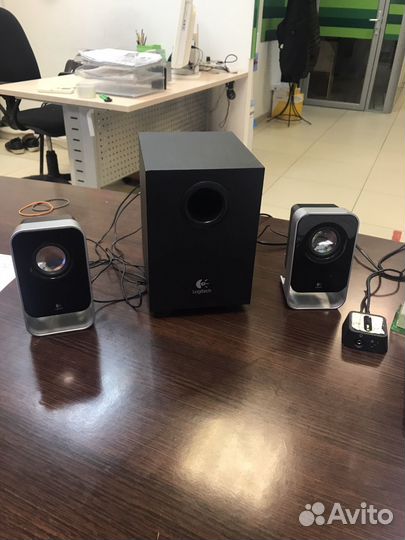 Колонки для компьютера с сабвуфером Logitech