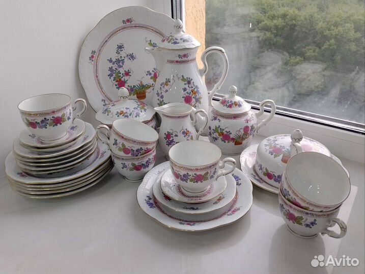Чайный сервиз Volkstedt Pastorale 60-е
