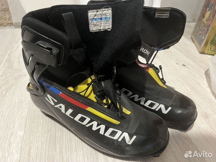 Лыжные ботинки salomon sns pilot