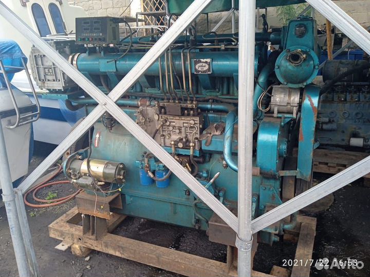 Дизельный судовой двигатель 6105ZLC