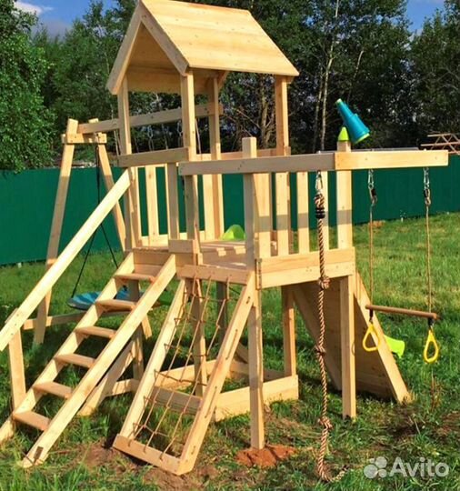 Детский комплекс уличный, площадка