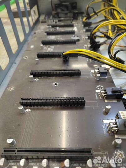 Тушка для майнинга с комплектующими