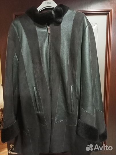 Дублёнка женская натуральная 46-48-50(L)имп