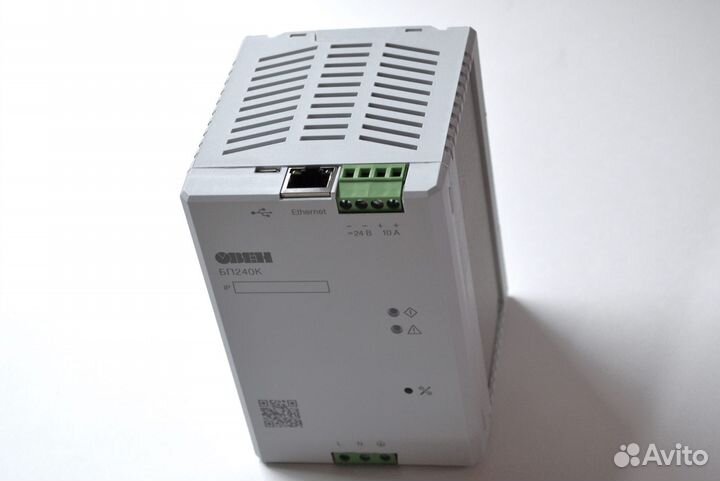 Блок питания для плк Ethernet овен бп240К-24