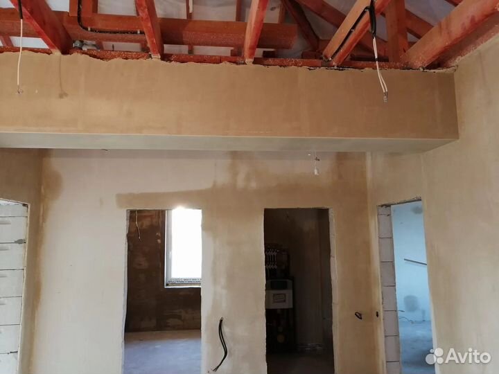 Штукатурка стен механическая машинная