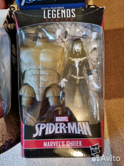 Фигурки Marvel legends разные с бафами