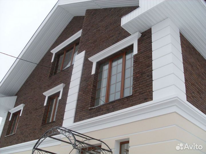 Пенопластовый декор: фасад вашего дома