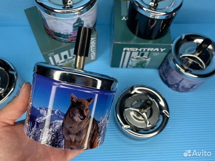 Пепельница с уникальным принтом