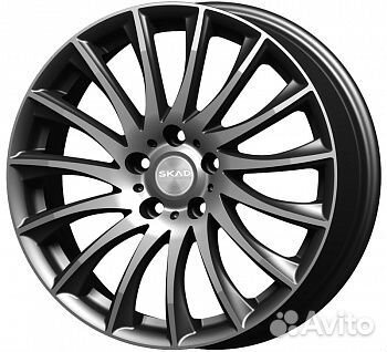 R18 5x114,3 7J ET45 D67,1 Скад Валенсия Алмаз