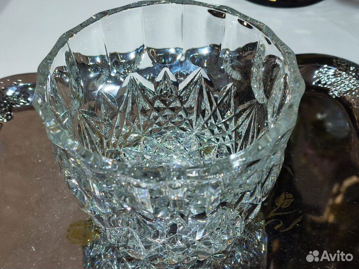 Вазы разные хрусталь СССР