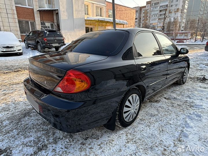 Kia Spectra 1.6 МТ, 2006, 136 732 км