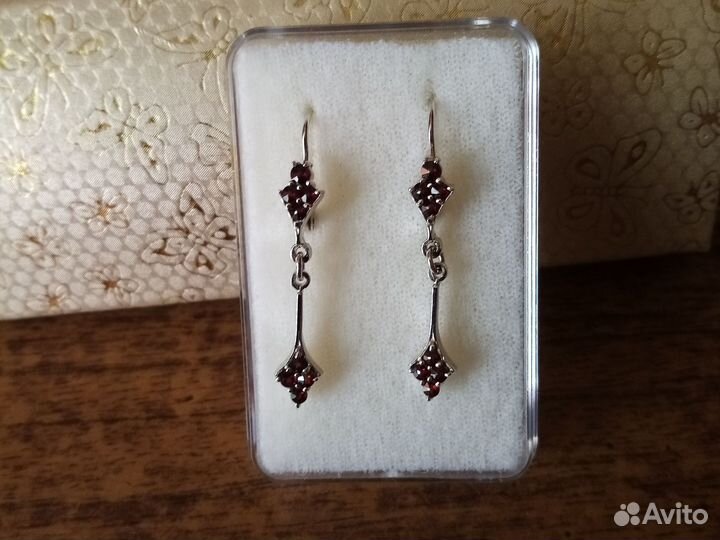 Серьги серебро разные