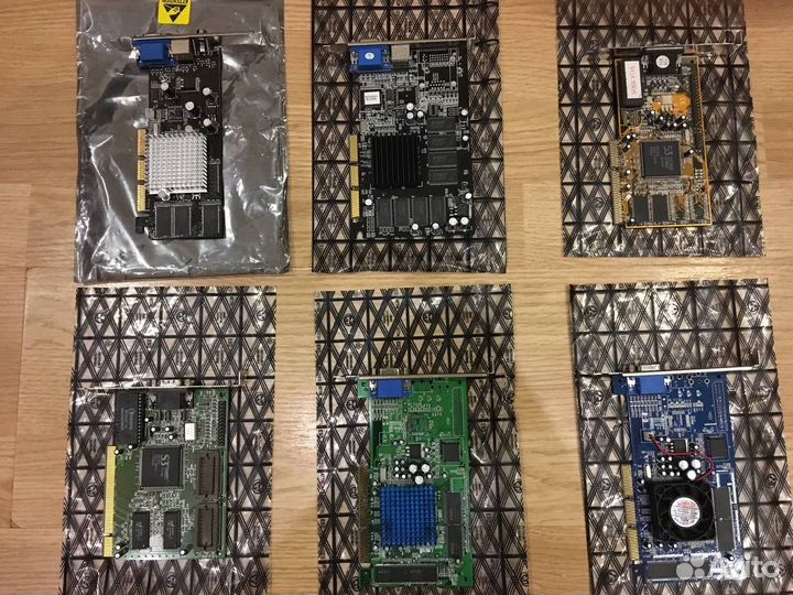 Видеокарты PCI/AGP/PCI-E