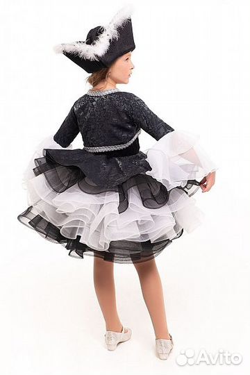 Костюм Пиратка в чёрном (на прокат)