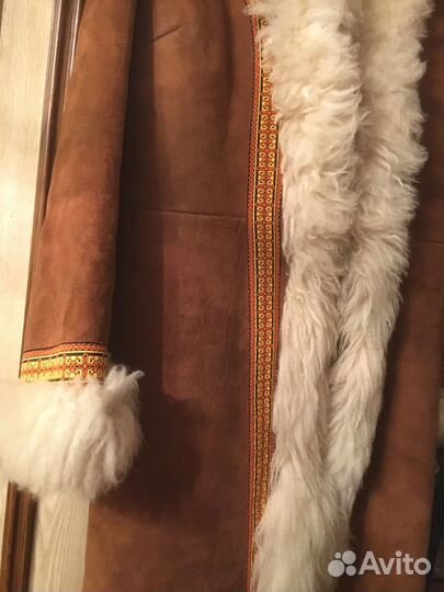 Дубленка натуральная женская винтаж