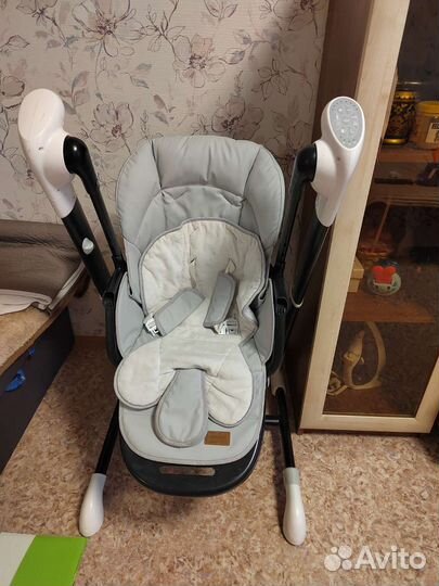 Стульчик, качели для кормления carello 3 в 1