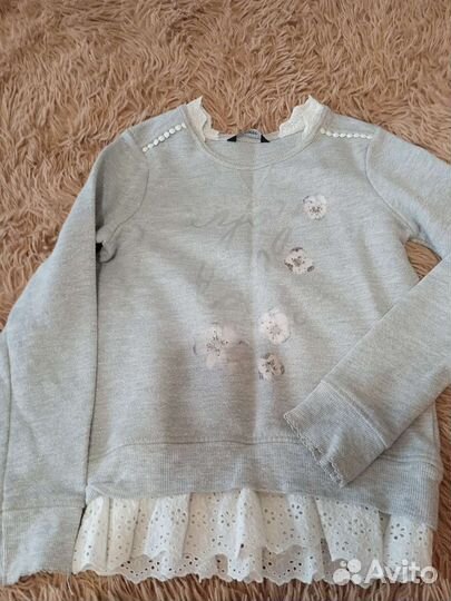 Детские вещи пакетом для девочек на рост 128