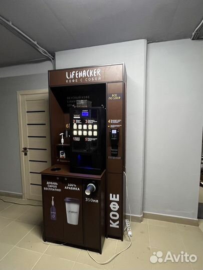 Кофейня самообслуживания, кофеаппарат, кофеточка