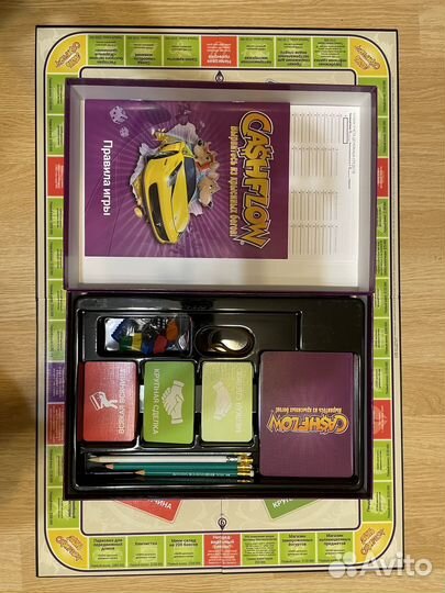 Настольная игра cash flow - денежный поток