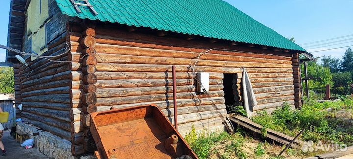Сруб дома под разбор
