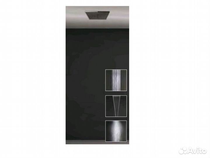 Внутр. часть душа Shower316 2 выхода Steel Gessi