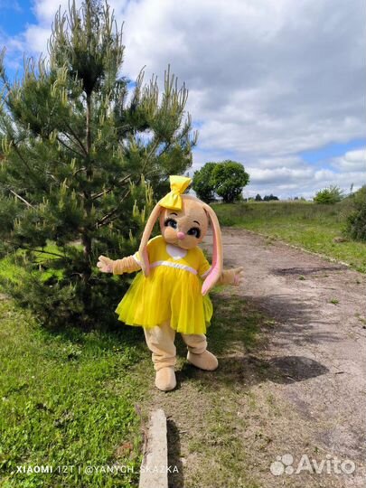 Ростовая кукла:Минни Маус,Тедди и Зайка Карамелька