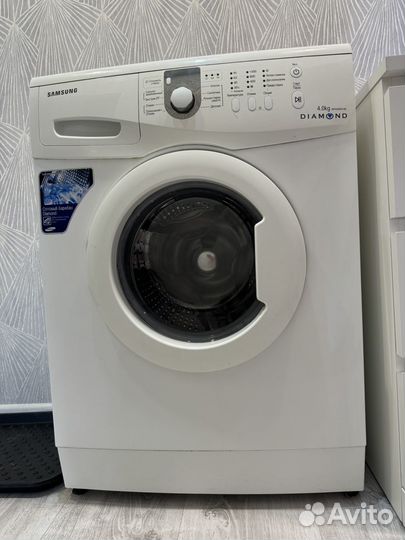 Стиральная машина Samsung 4 кг, узкая