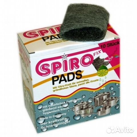 Мыльные губки Spiro Pads для удаления загрязнений купить в Москве ...