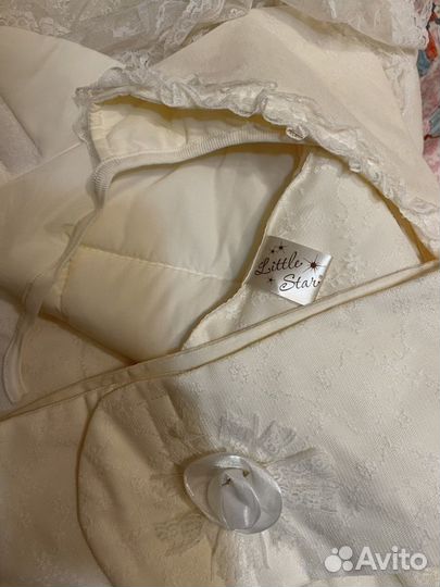 Конверт-одеяло на выписку летний (унисекс)