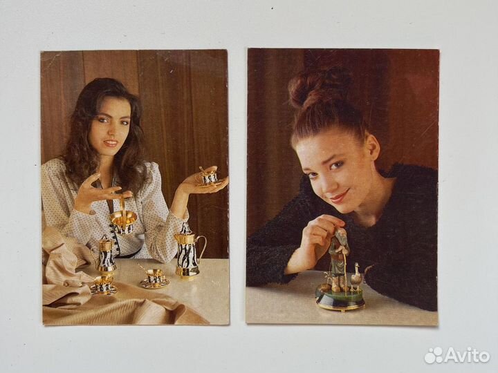 Календарики СССР 1991 г «Ленинградский театр моды»