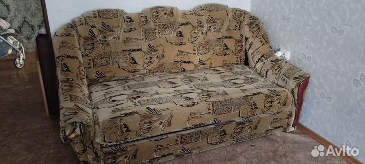 Диван раскладной бу бесплатно