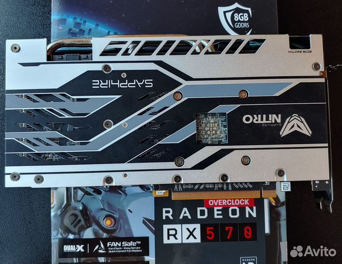 Видеокарта rx 570 8gb