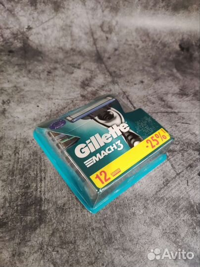Кассеты Gillette Mach 3