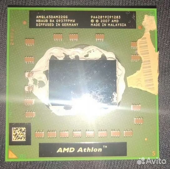 Процессор для ноутбука AMD Athlon 64 X2 QL-65
