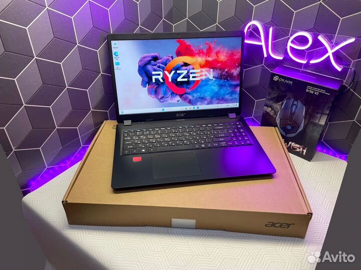 Игровой Acer/Ryzen 5/SSD/Коробка