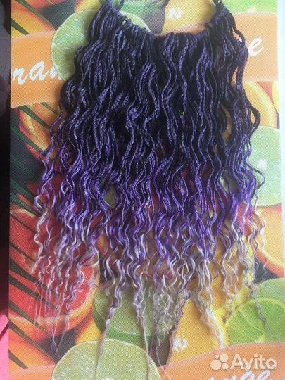 Афрокосы комплект б.у