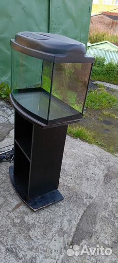 Аквариум с тумбой бу